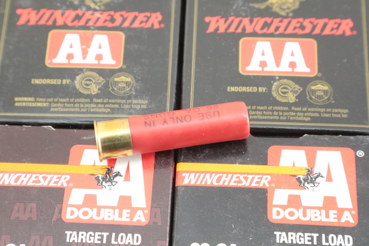 Winchester 357x 28 Gauge Ammunition Win. Aa & Reloads 2 3/4" 3/4 Oz. 9 Lead Shot 2 Dram 28 Ga