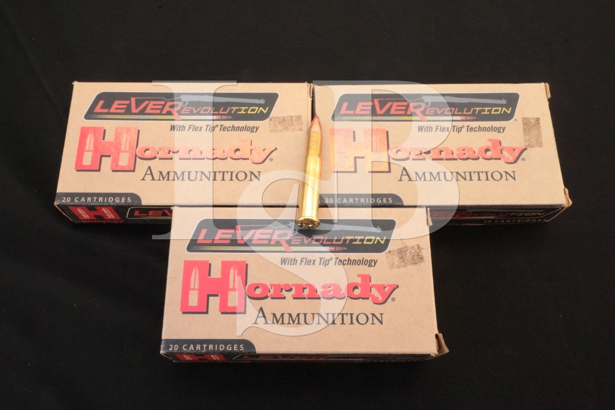 Hornady 60x .32 Win. Spl. Ammunition Leverevolution 165 Grain Ftx Poly ...