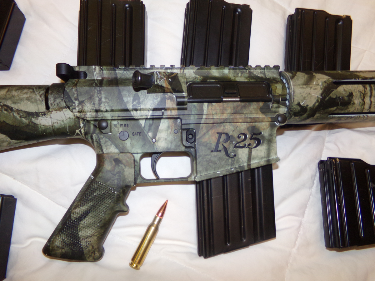 Remington R-25 308 test fired only. 4 20s 2 10s and a 4 rd hunting mag  INCLUDED FREE ship buy it NOW 17095523 - GunAuction.com, image size:1200x900