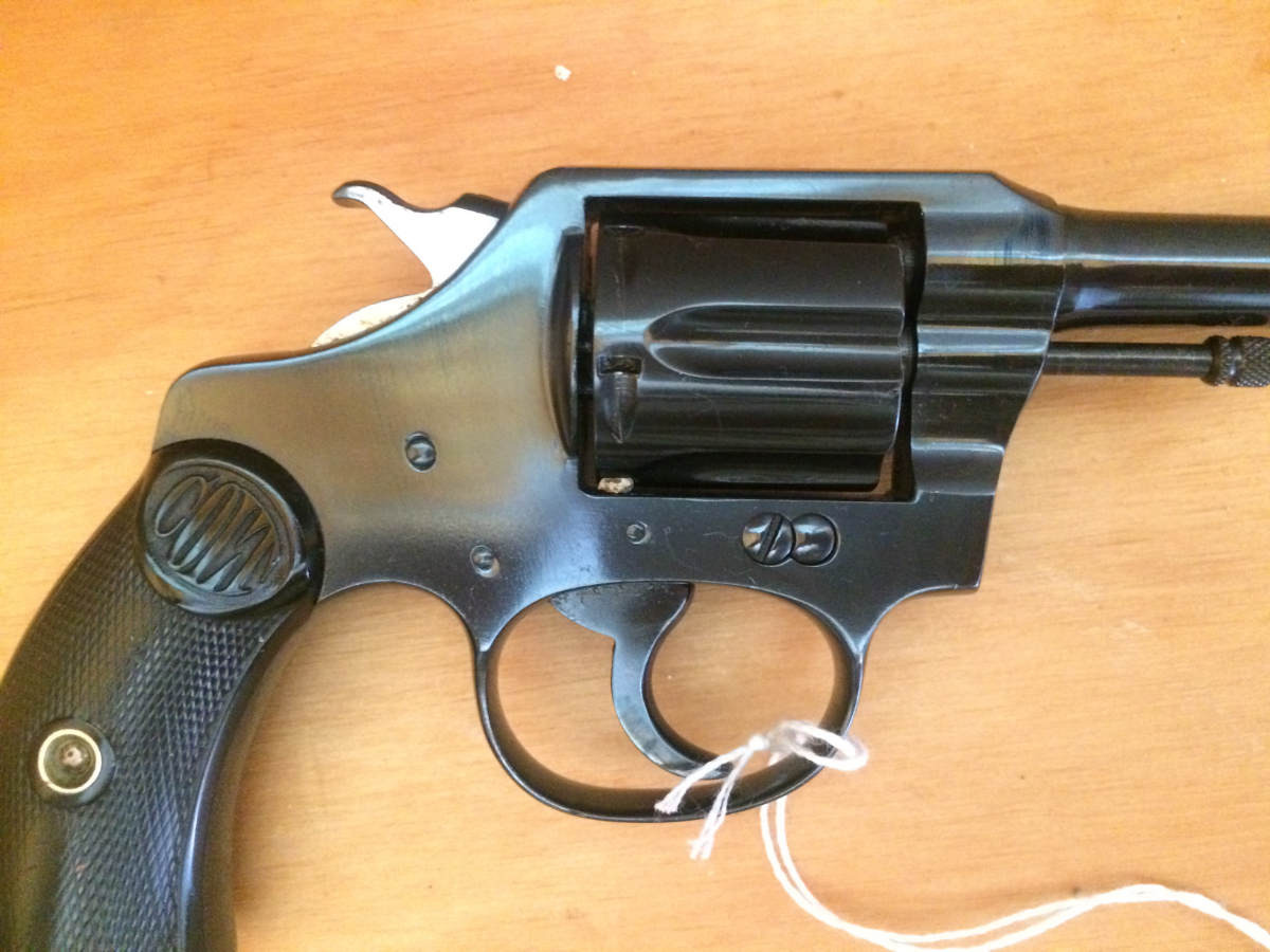 Colt Police Positive First Issue 32 New Police Reblued .32 Colt For ...