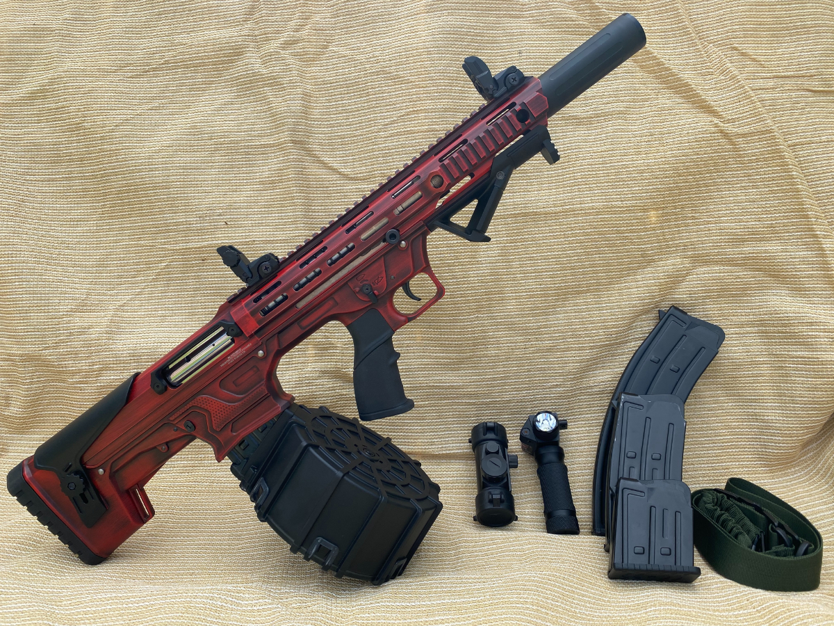 Unknown Century Dynamics Bf12 Bullpup 12 Gauge SemiAutomatic Shotgun