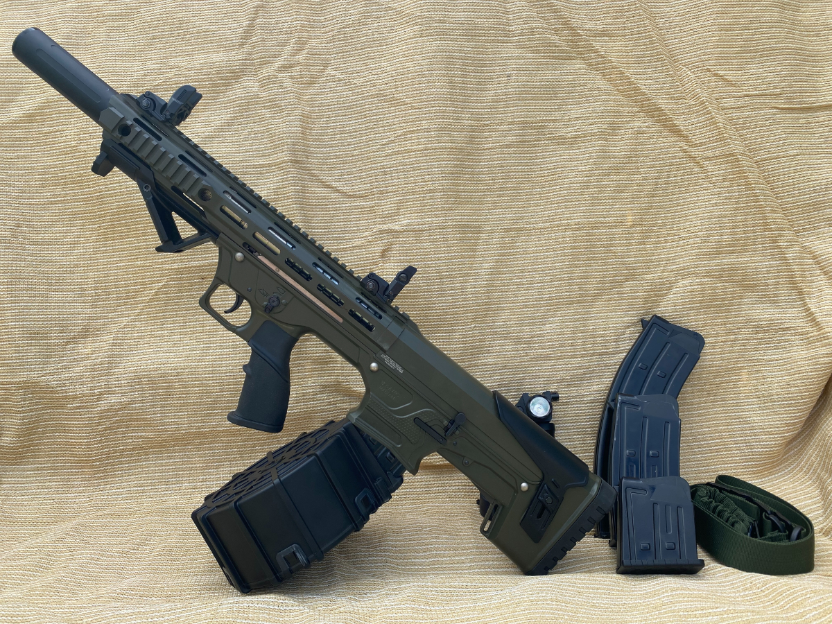 Unknown Century Dynamics Bf12 Bullpup 12 Gauge SemiAutomatic Shotgun