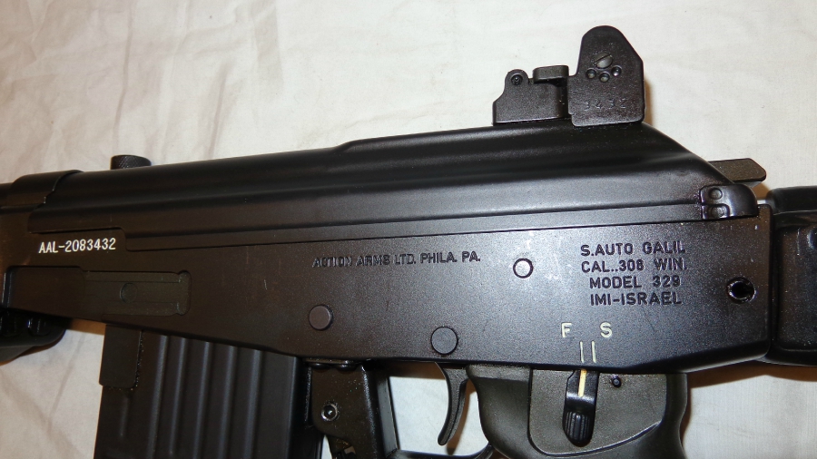 Imi Galil Model 329 Action Arms Import .308 Win. For Sale at GunAuction