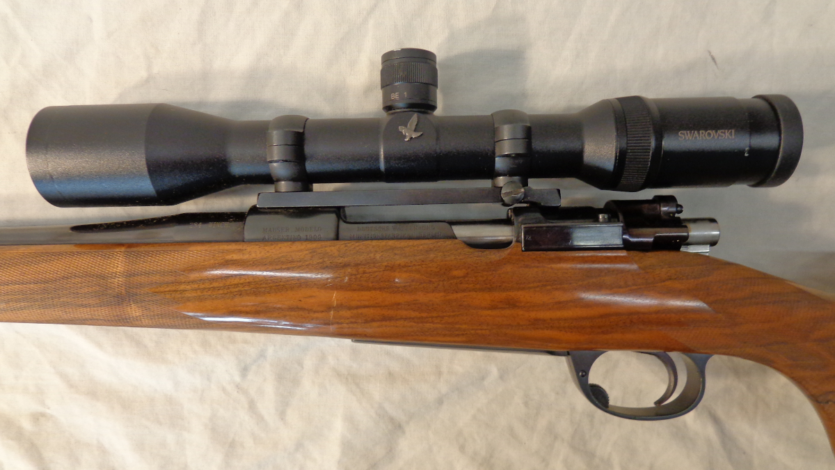 Rifle Ranch Custom Mauser With Swarovzki Habicht .284 Win. For Sale At 