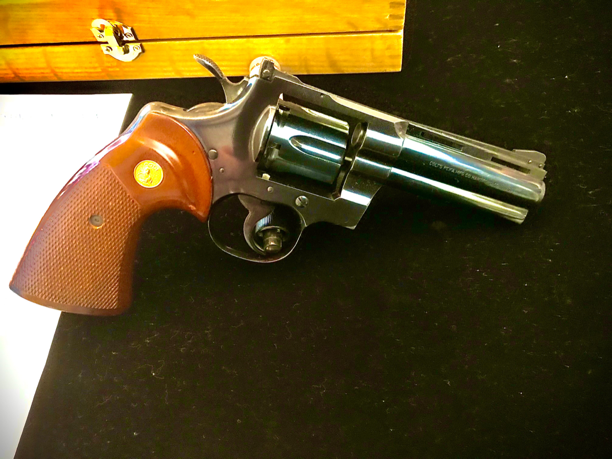 Colt Python - 1971- Blued .357 Magnum For Sale At GunAuction.com - 17189904