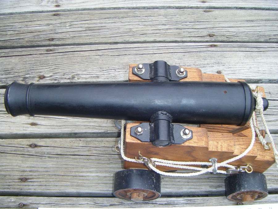 GOLF BALL FIRING STEEL 21 NAVY CANNON Picture 2