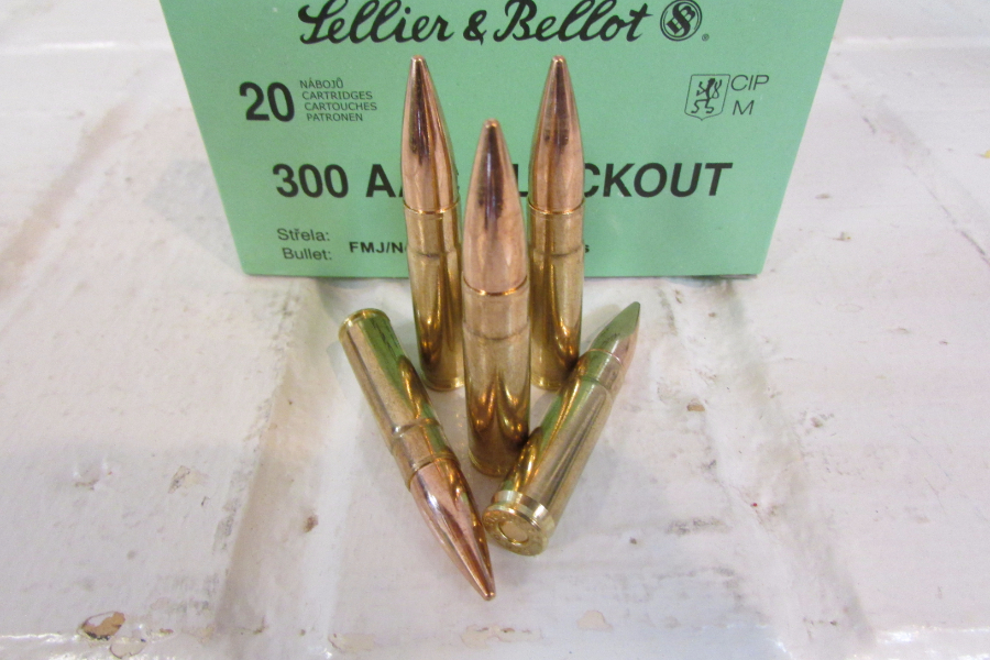 300 Aac Blackout Fmj 124gr. S&B 100rnds .300 12 Ga For Sale At ...