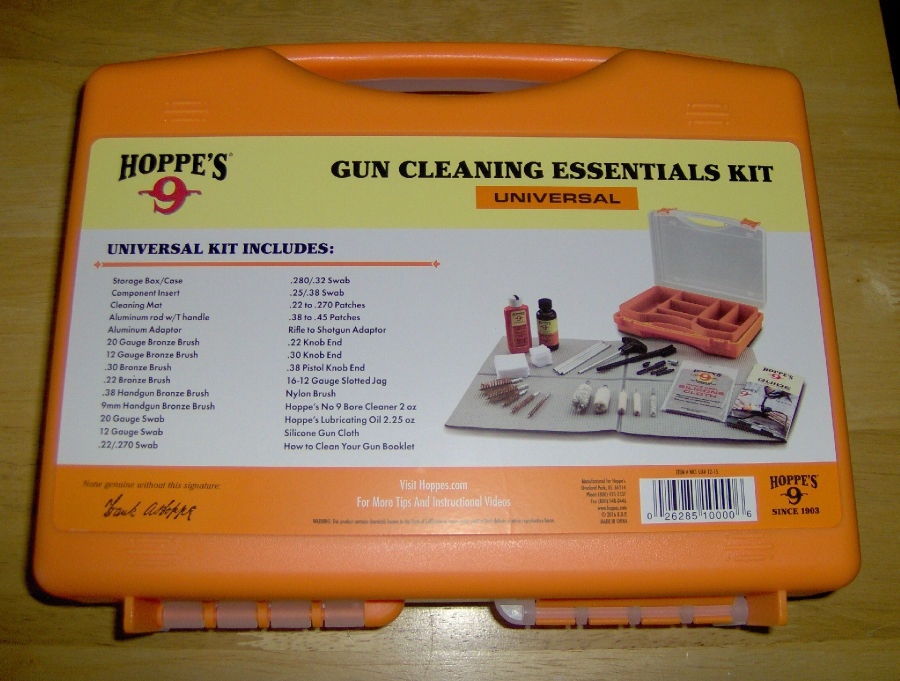 hoppe's universal gun cleaning essential kit