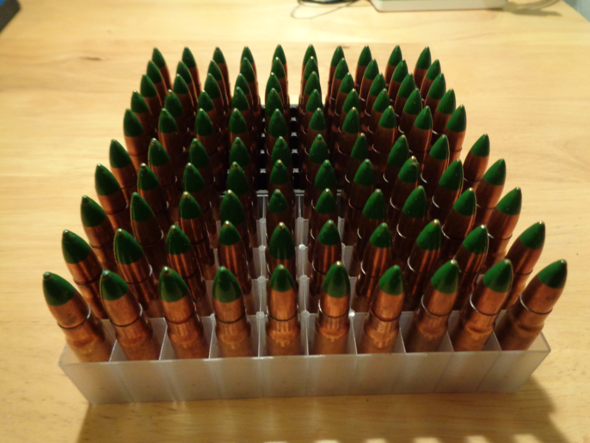 7 62x39 green tipped chinese 145gn tracer ammo