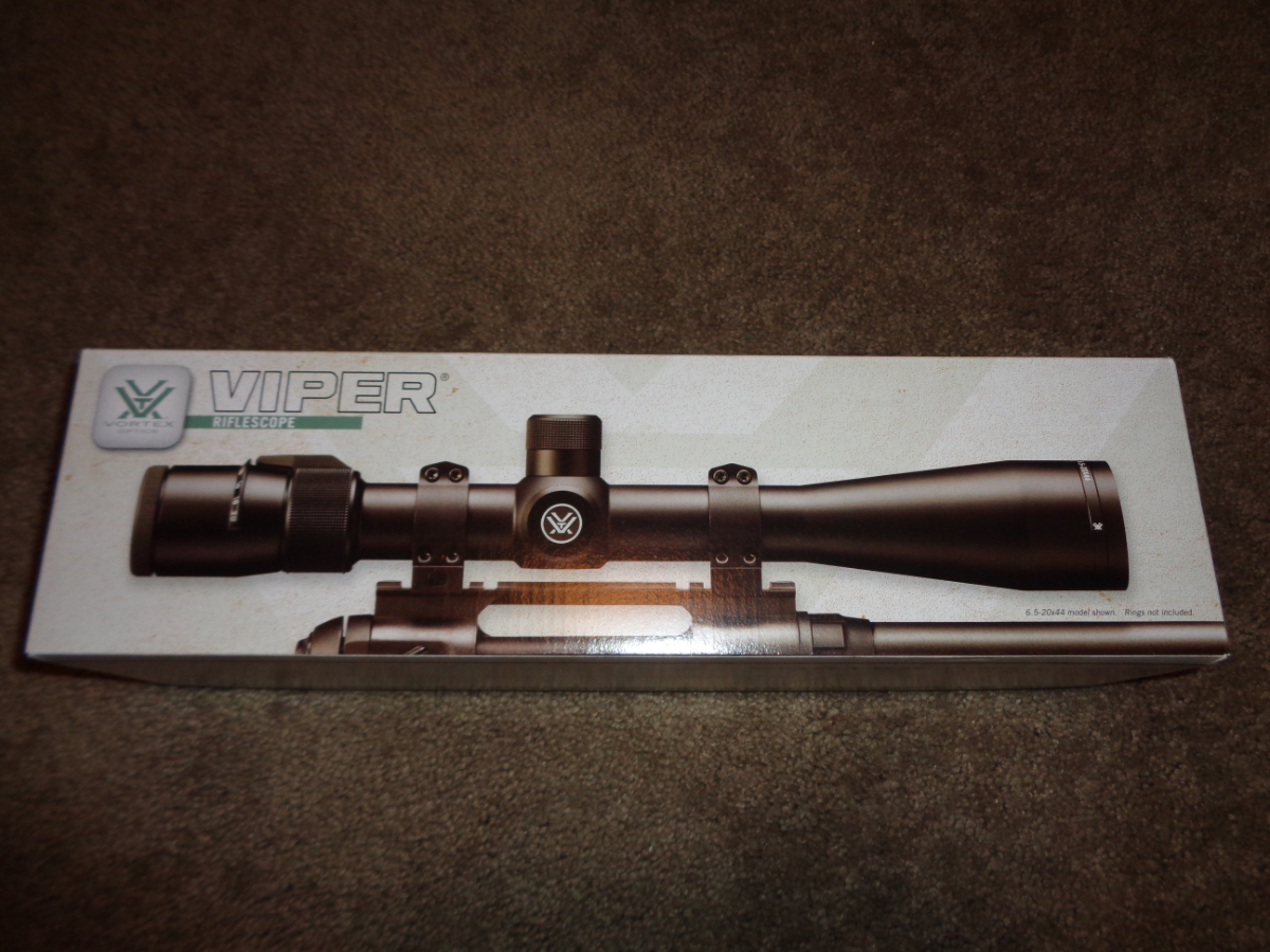 Vortex viper 6 5 20x44 rifle scope 30mm tube dead hold bdc for sale