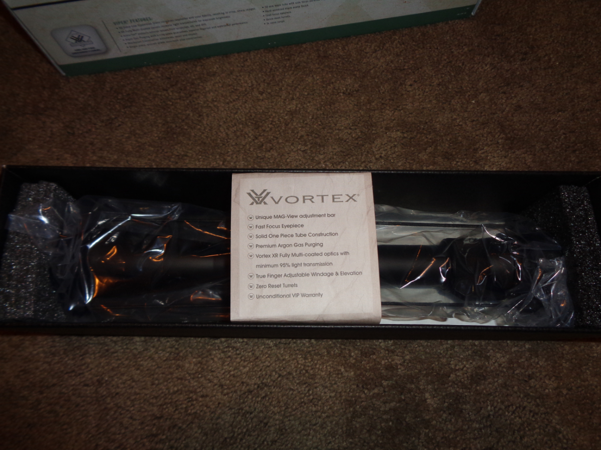 Vortex viper 6 5 20x44 rifle scope 30mm tube dead hold bdc for sale