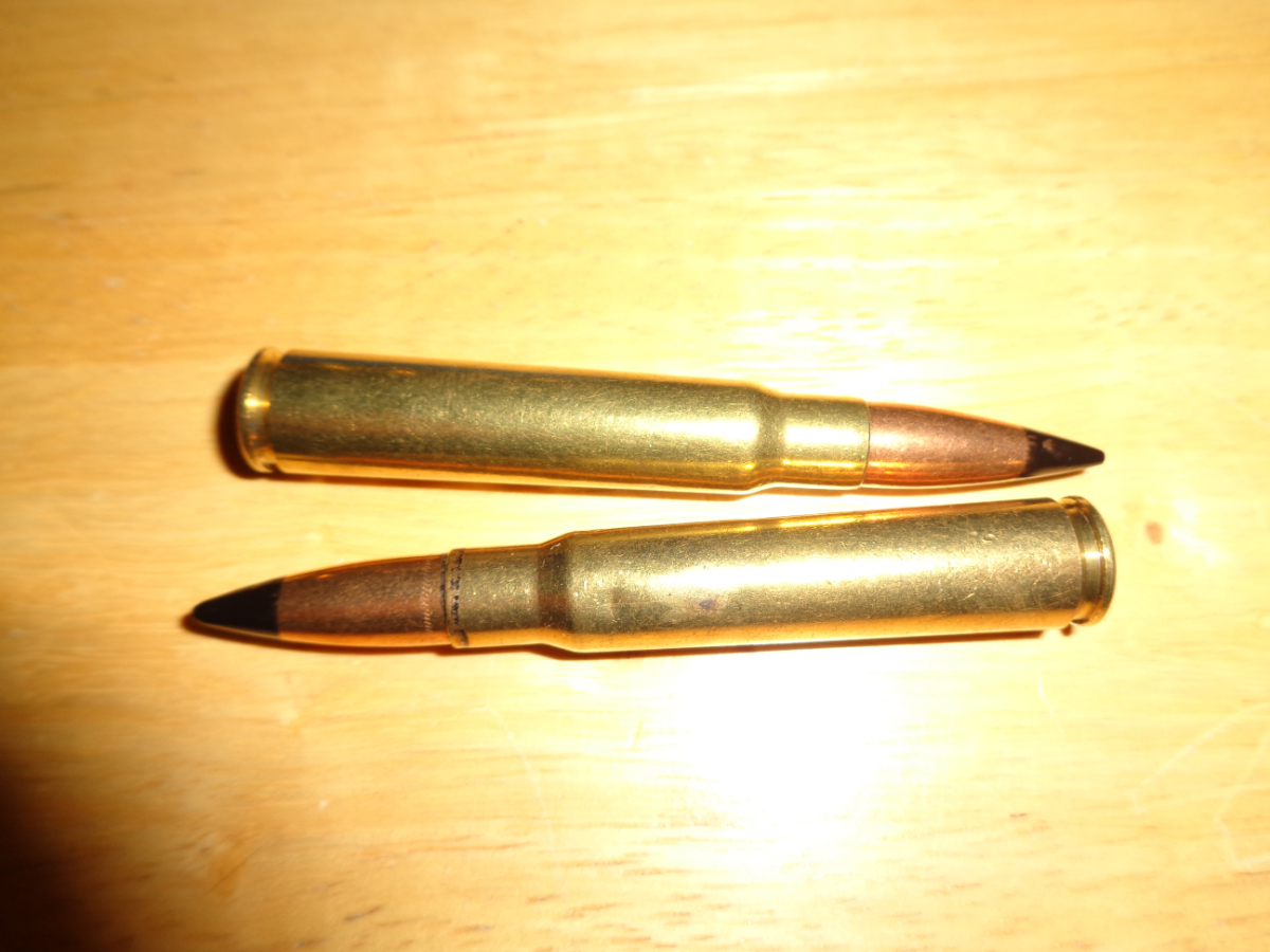 Military issued 178 grain 8mm Mauser (8x57mm) black tipped Armor ...