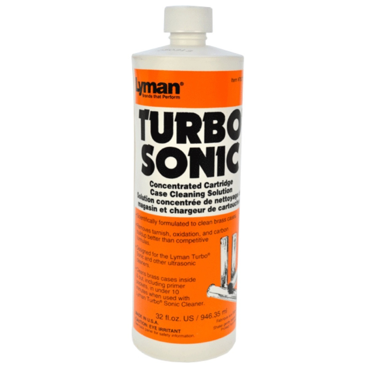 Lyman Turbo Sonic 16 oz Ultrasonic Case Cleaning Solution Liquid