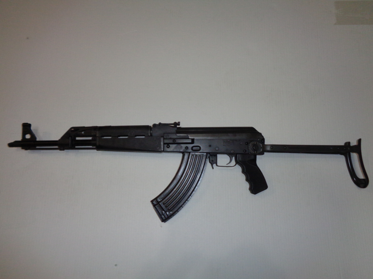 Zastava Arms Zastava Yugoslavian M70 Ab2 Underfold Ak47 Rifle, Black