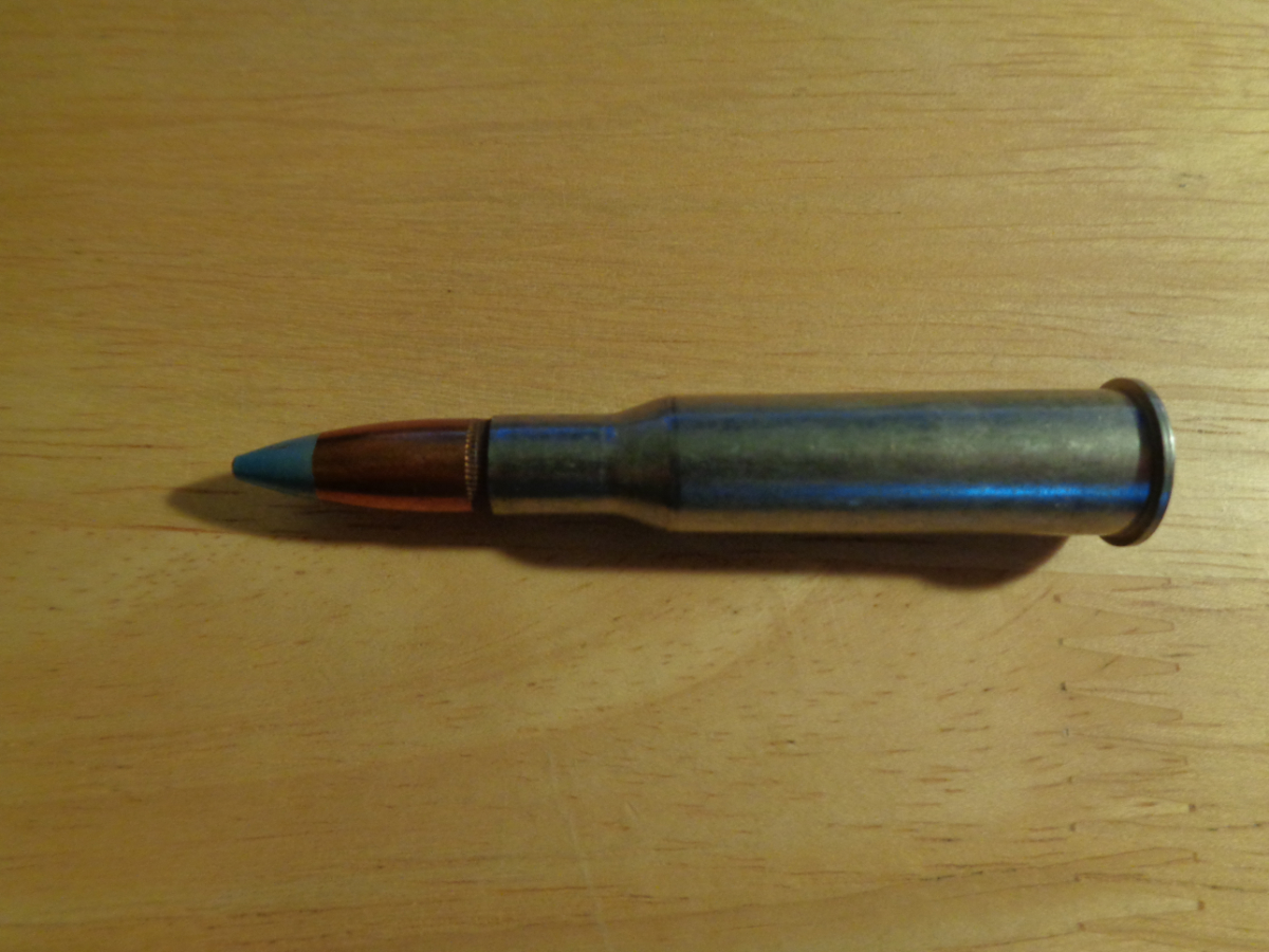 7 62x54r blue tipped incendiary ammo