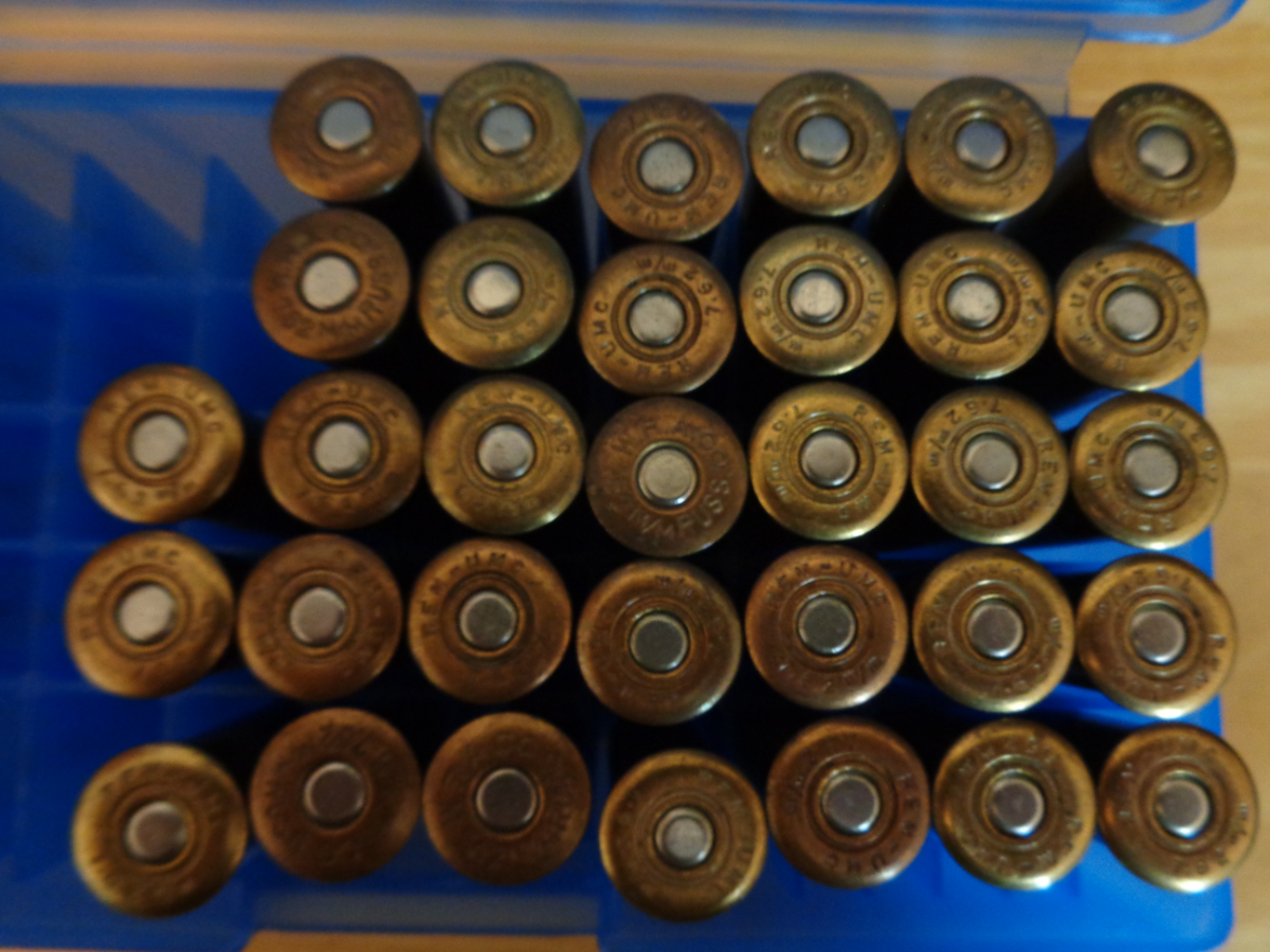 Remington UMC 33 rounds of Remington/UMC 7.62x54R bronze point hunting