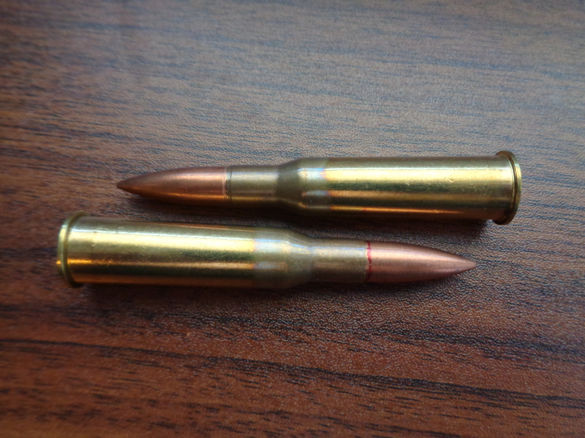 50 rounds of yugoslavian military surplus 7 62x54r 150 gn fmj brass