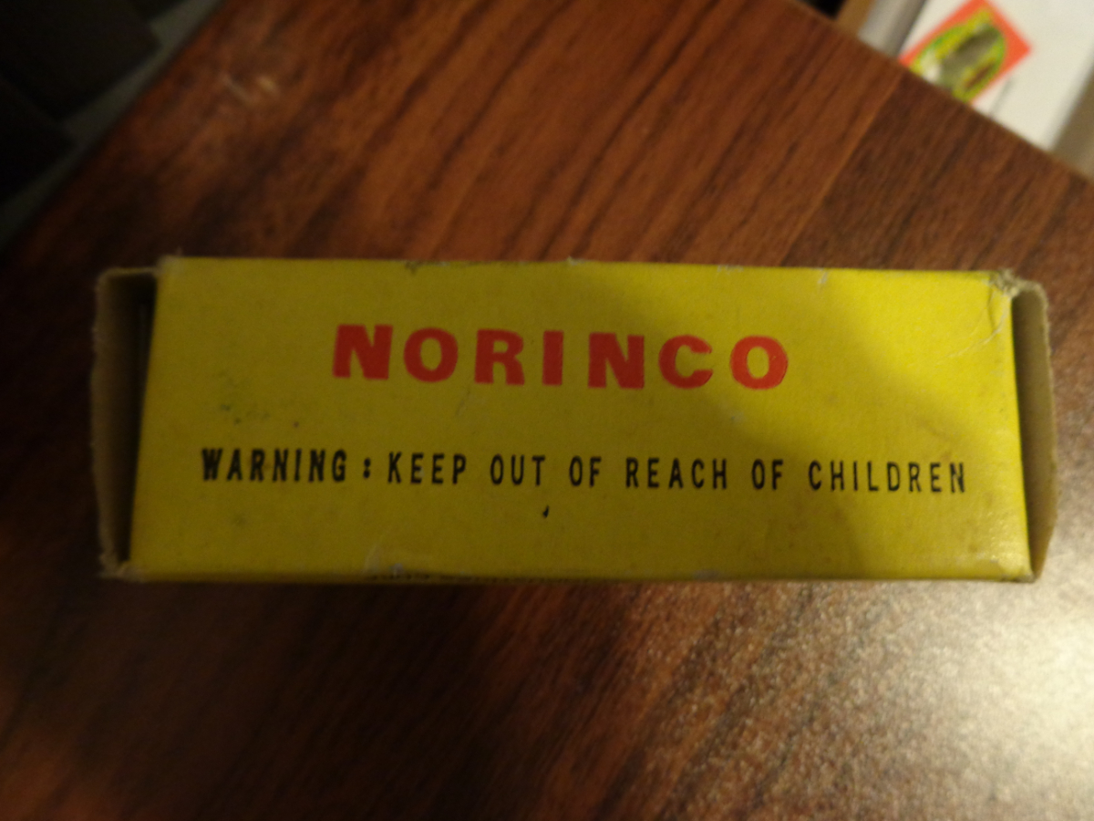 60 round box of norinco yellow box 85 grain 7 62x25 steel core ammo 7