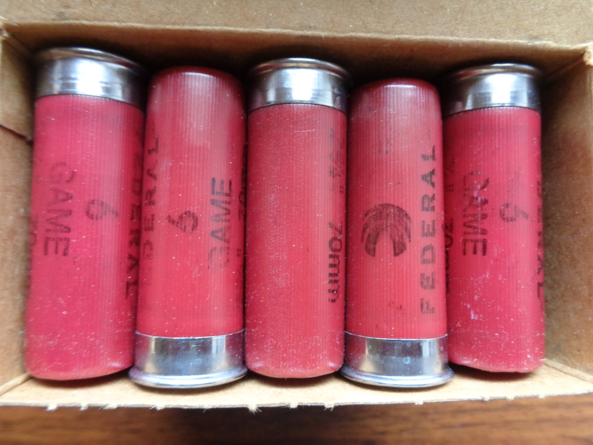 25 Round Box 12 Gauge Federal Premium Game-Shok 1oz #6 Game Load ...