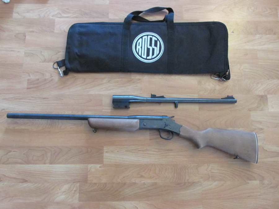 Rossi Firearms Matched Pair 20 Ga .22 Lr Youth Single Shot Wood 20 Ga