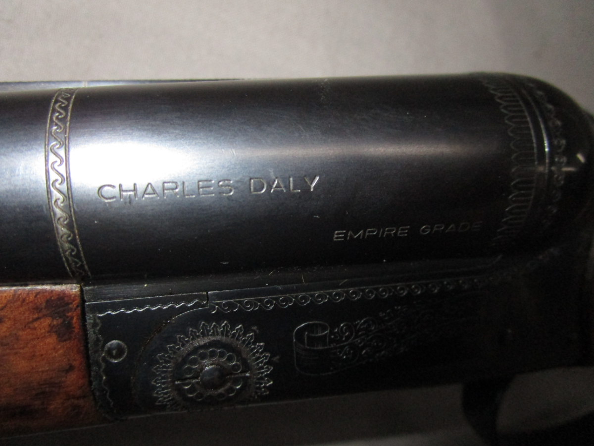 Charles Daly 12 Gauge Empire Grade Double Shotgun 30" Barrel 14 1/4" Lop Chokes Are Full And