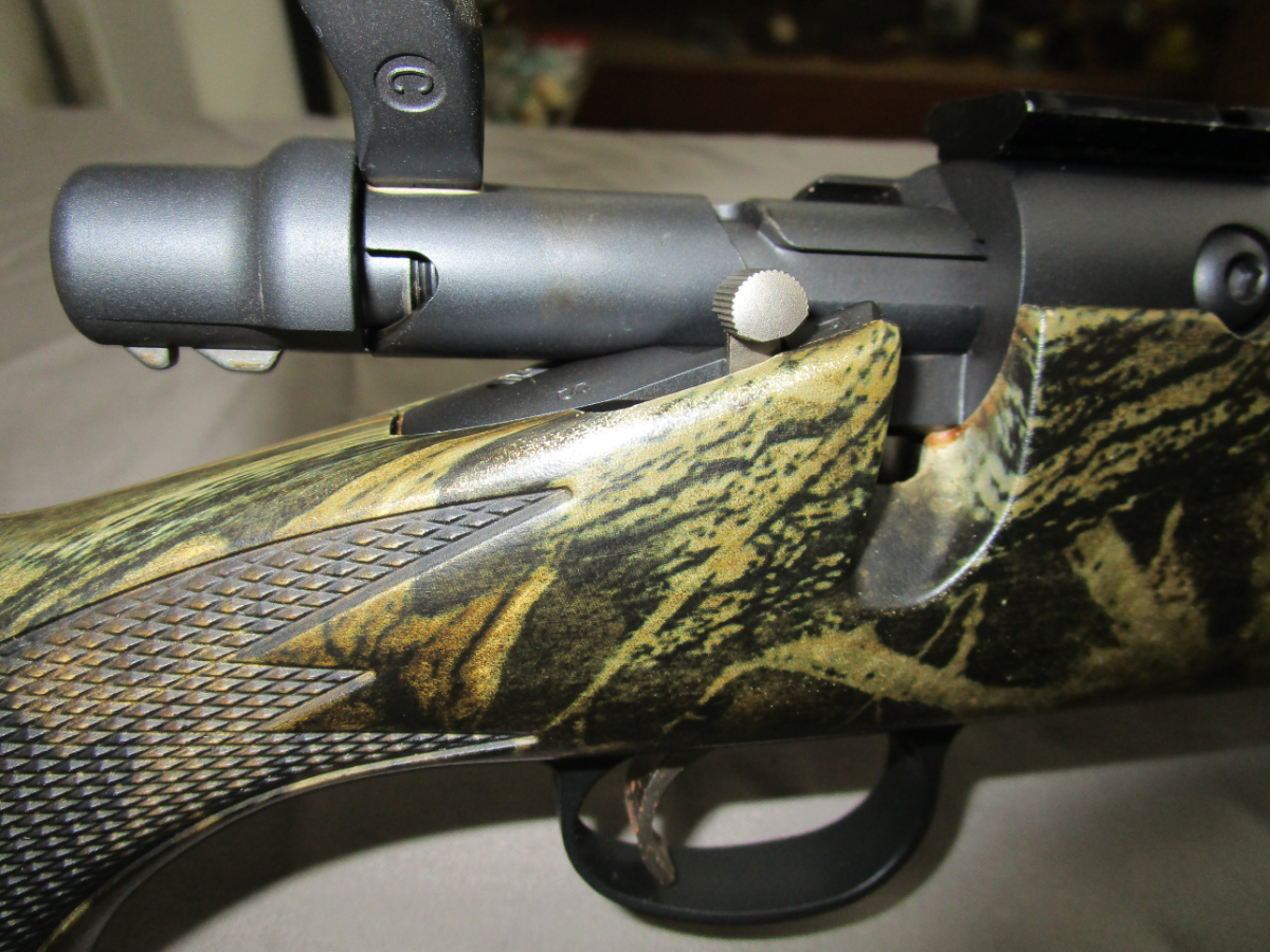 REM Model 700 ML 50 Cal 209 Conversion Black Powder has been reblued