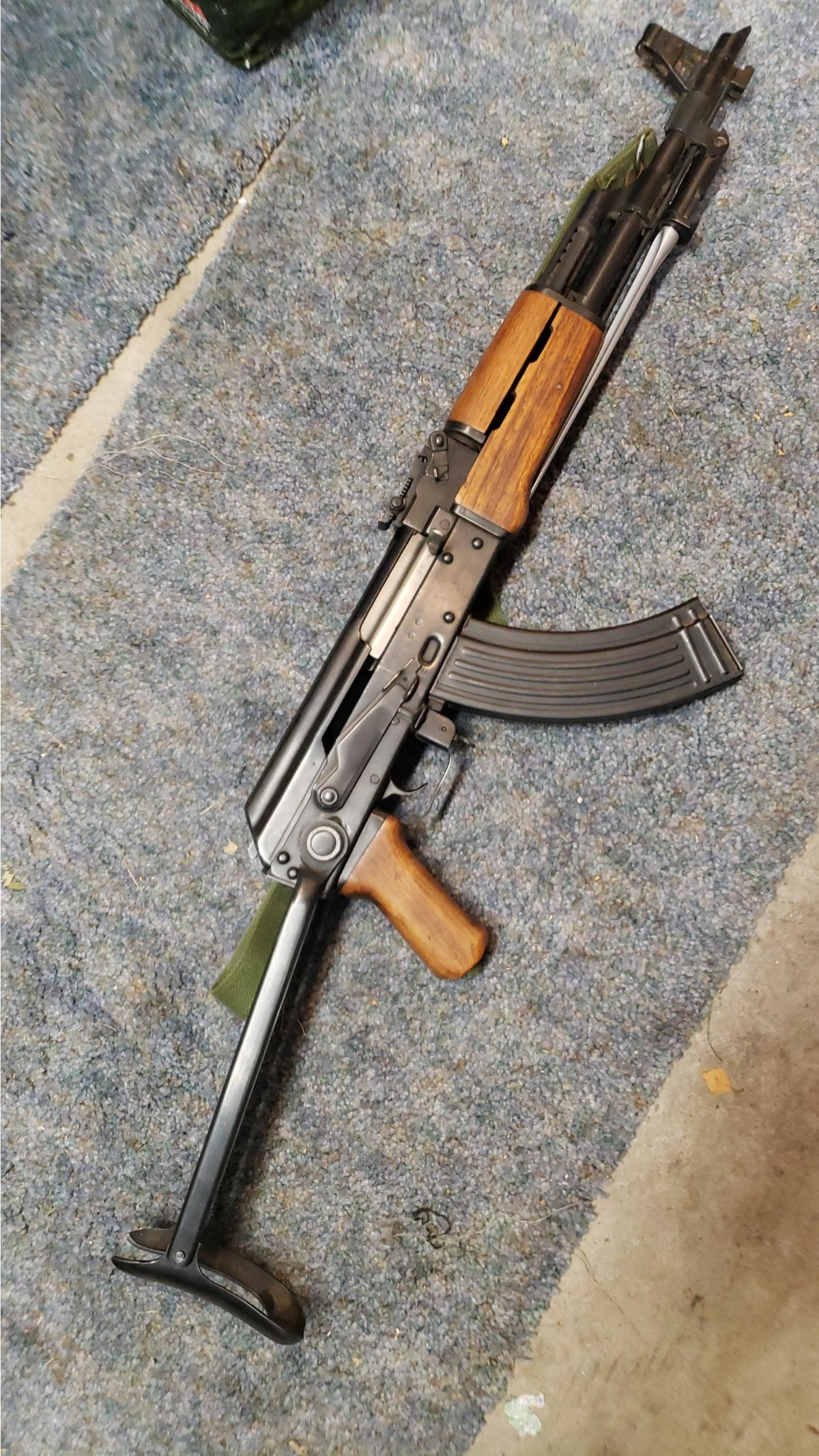 China AK-47 imported by F. T. C. Woodland Hills CA MILLED receiver