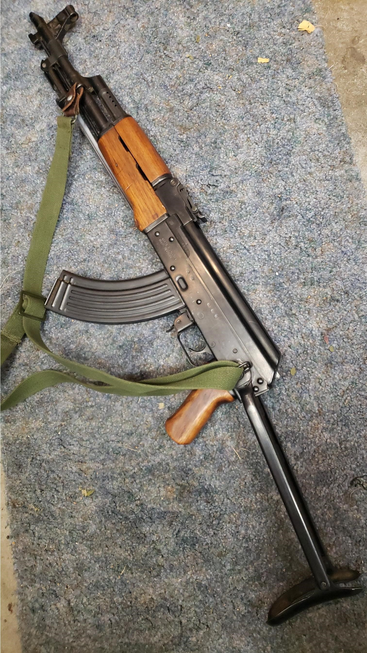 China AK-47 imported by F. T. C. Woodland Hills CA MILLED receiver