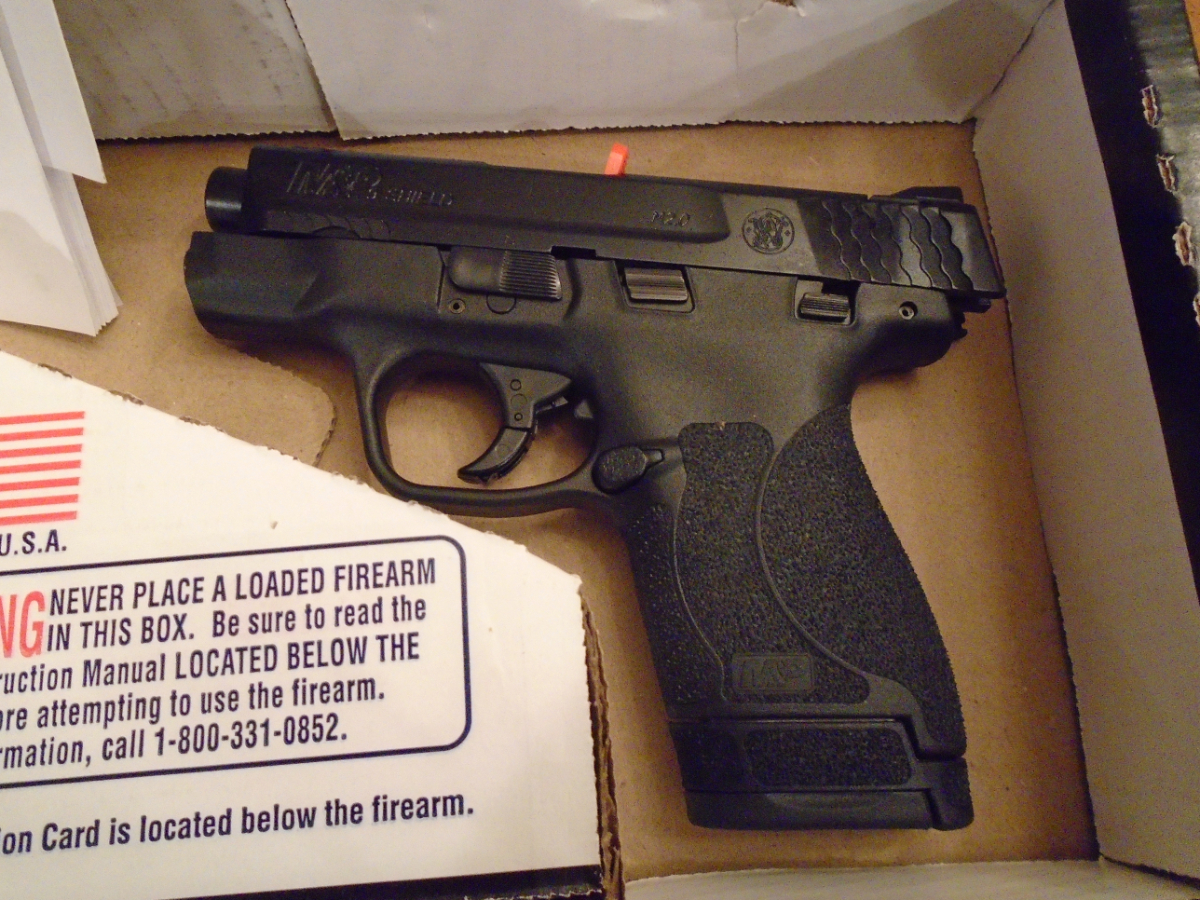 Smith And Wesson Mandp9 Shield M20 9mm M20 11806 New No Reserve 9mm Luger For Sale At Gunauction 7941