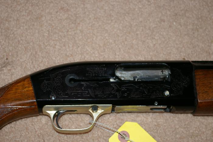 Winchester Model 59 Semi Auto 12 Ga. Winlite For Sale at GunAuction.com ...