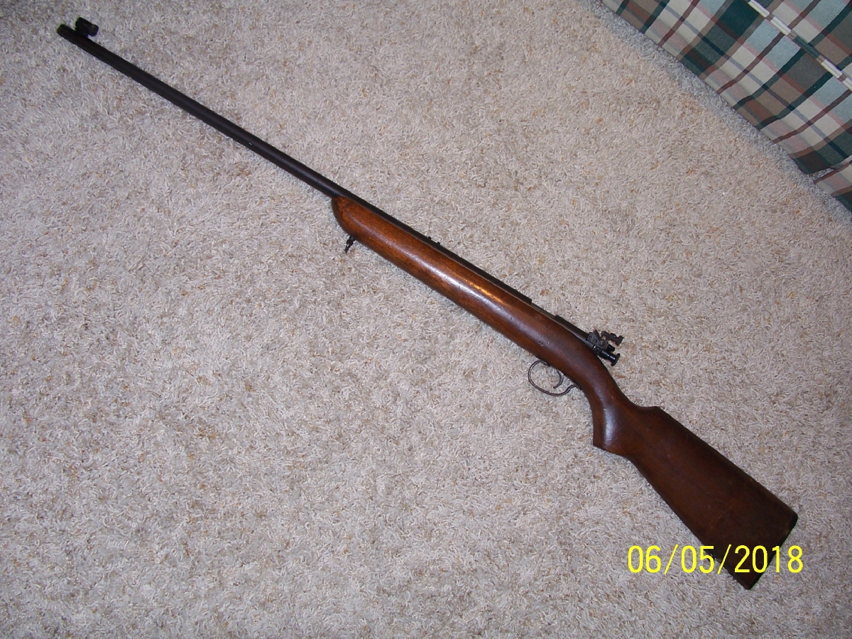 Remington Model 41 Target Master, With Vintage Lyman Peep Sight .22 Lr ...