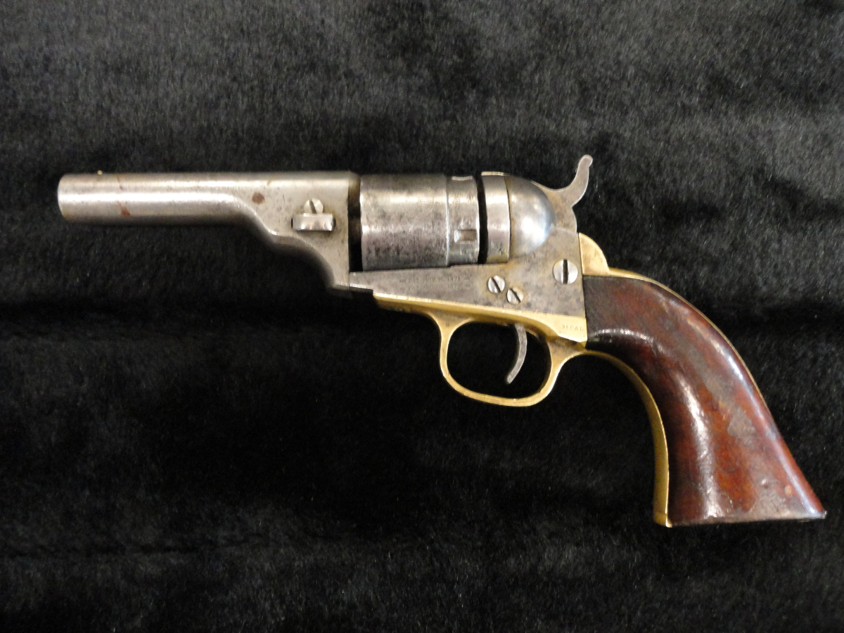 Colt - Pocket Navy Conversion Revolver w/ Matching Serial #`s, .31 Cal ...