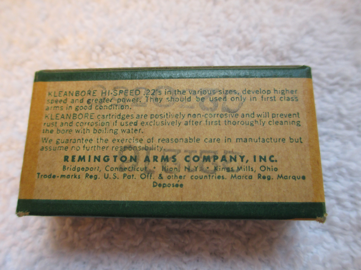 FULL BOX of REMINGTON KLEANBORE .22 SHORT 15237969 - GunAuction.com