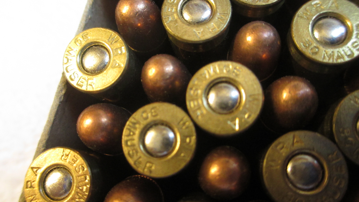 Winchester full 50 rounds original vintage 2 piece box of 7 63 aka