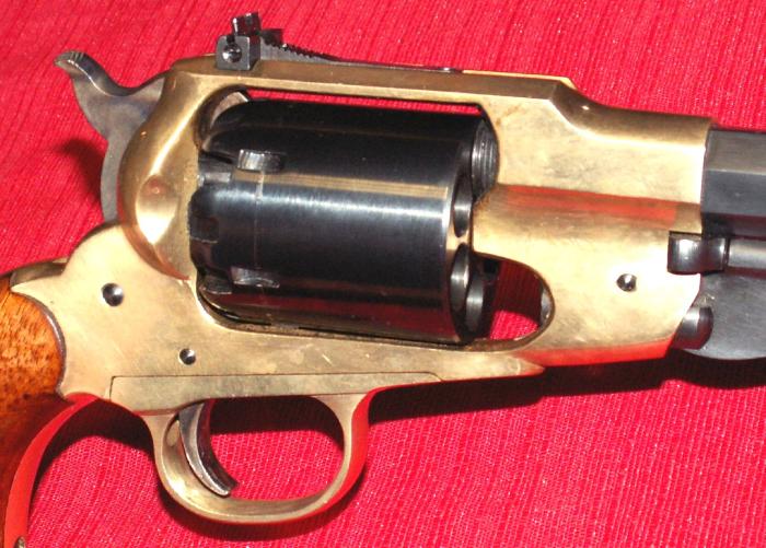 Asm 1858 Remington Buffalo 44 Cal Revolver & Box For Sale at GunAuction ...