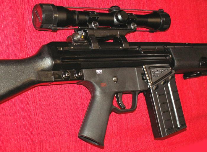 J.L.D. Enterprises Inc. Ptr91 308 Win Rifle & Scope Claw Mount & 6