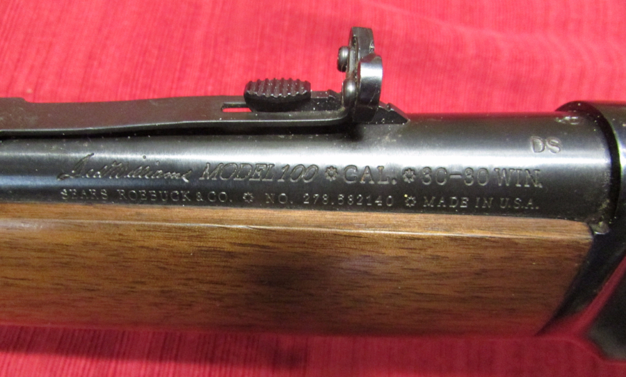 Ted Williams/Sears Robuck Model 100 Lever Action - Picture 10