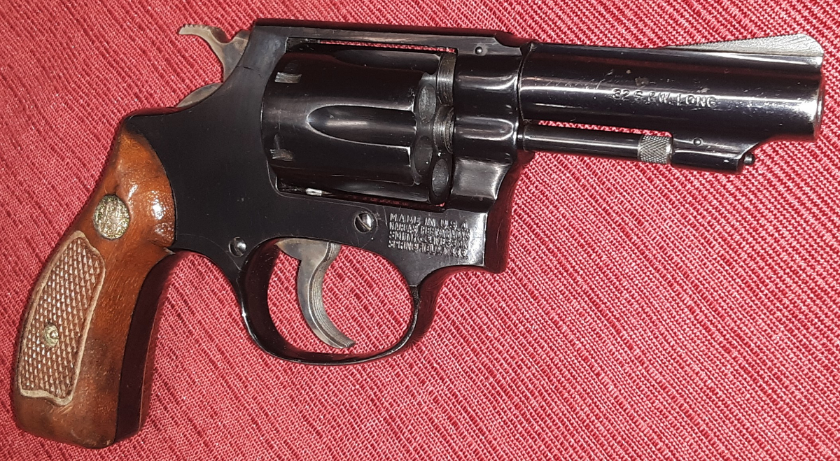 Smith & Wesson Model 30-1 6-Shot Round Butt J-Frame Revolver - 1970 .32 S&W Long - Picture 8