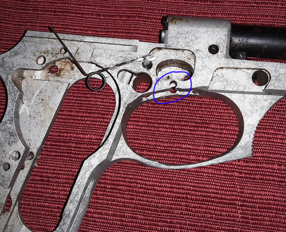 Bersa Thunder 380 SemiAuto Pistol Parts Gun .380 Acp For Sale at