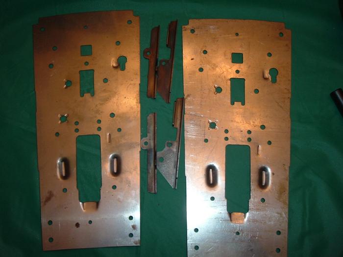 2 AK 47 receiver flats with Rails