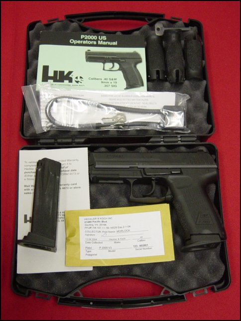 Heckler & Koch P2000 .40s&W Like New In Box No Reserve For Sale at ...