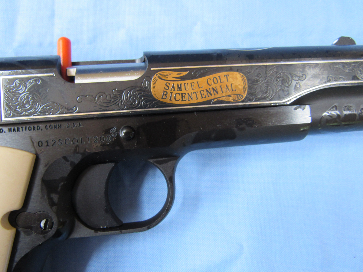 Colt 1911 Samuel Colt Bicentennial 200th Birthday Special Edition .45