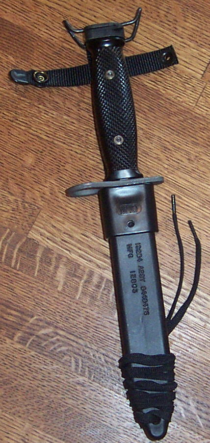 Colt Bushmaster Ar-15 Bayonet (New)W/ Scabbard For Sale at GunAuction ...