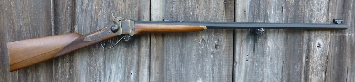 Davide Pedersoli Sharps 1874 Deluxe Rifle- BPCR- Single Shot- 32 Inch