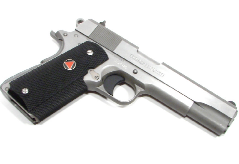 Colt Government Delta Elite 1911 Stainless 10mm Like New In Box 3 Mags ...