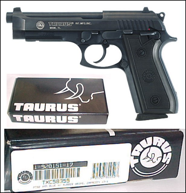 Taurus Taurus PT92 9MM FACTORY NEW 17 Rnd Mag NR