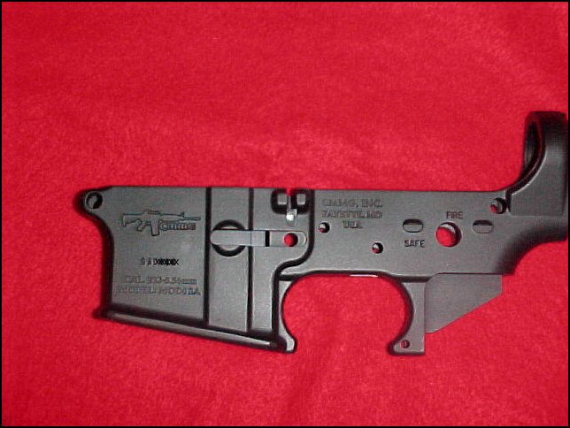 CMMG AR15 Pistol Lower Receiver ar-15 ar 15 Registered