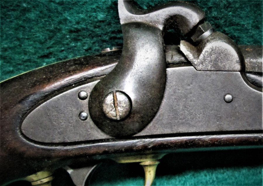 HENRY ASTON US. MILITARY - MARKED MIDDLETON CONN. 1850 CAP & BALL PISTOL. - Picture 3