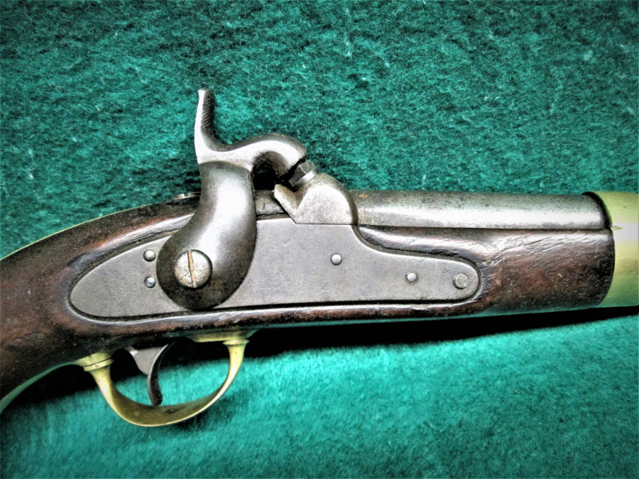 HENRY ASTON US. MILITARY - MARKED MIDDLETON CONN. 1850 CAP & BALL PISTOL. - Picture 2