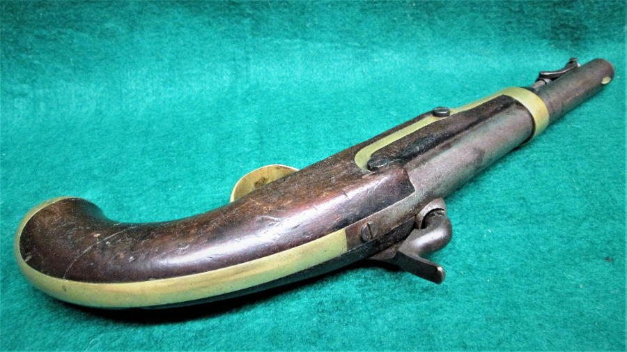 HENRY ASTON US. MILITARY - MARKED MIDDLETON CONN. 1850 CAP & BALL PISTOL. - Picture 6